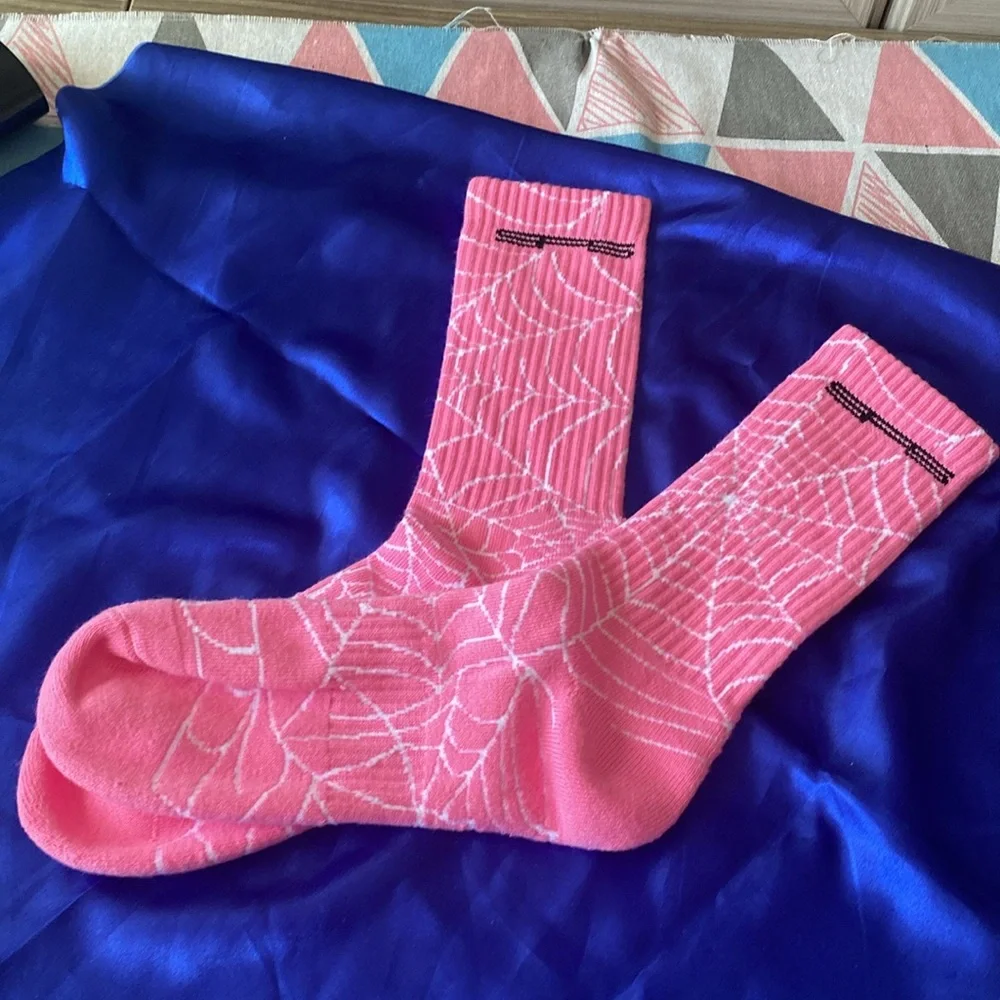 WMNS Sp5der Pink Web Socks Spider Worldwide Socks - Picture 4 of 7